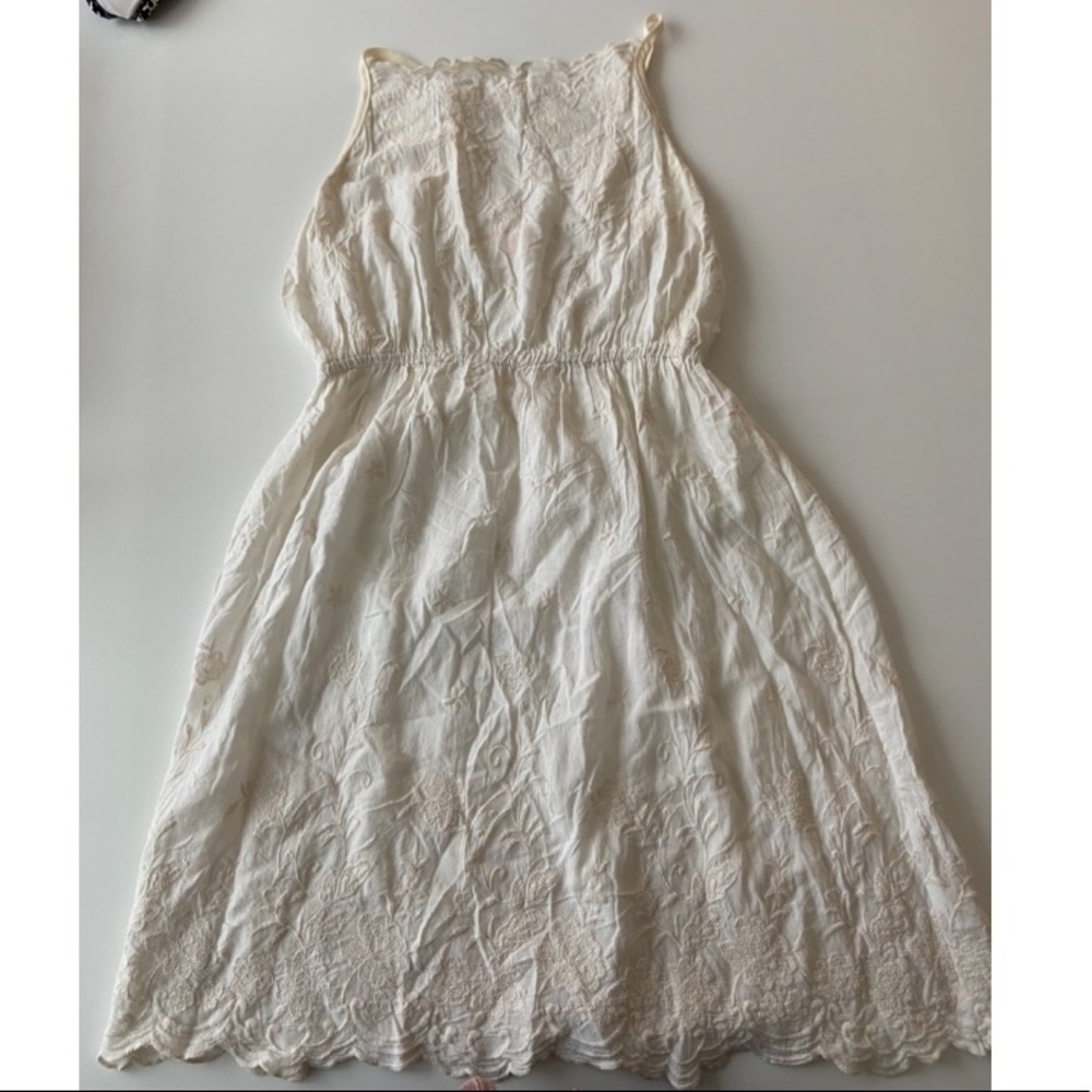 maronie white dress